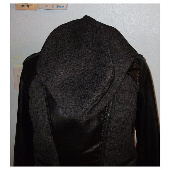 Triple Star Size XL Black Buckle Moto Jacket - Picture 11 of 16